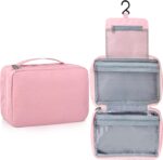 Toiletry Bag for Women Men, Waterproof Hanging Toiletry Bags for Traveling, Portable Foldable Travel Wash bag with Hanging Hook, Shaving Bag for Bathroom Shower