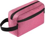 Travel Toiletry bag Toiletry bag for women men Hanging Cosmetic bag Travel accessories Gift for Women Men (Rosy)